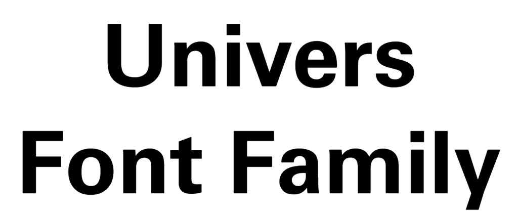 Univers Font Download, #Univers bold #Univers Font Family