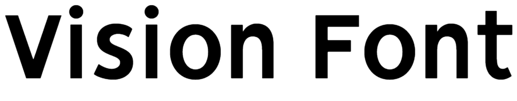 Vision Font Download