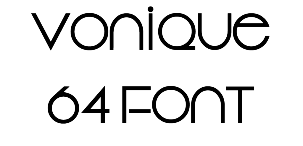 Vonique 64 Font Download