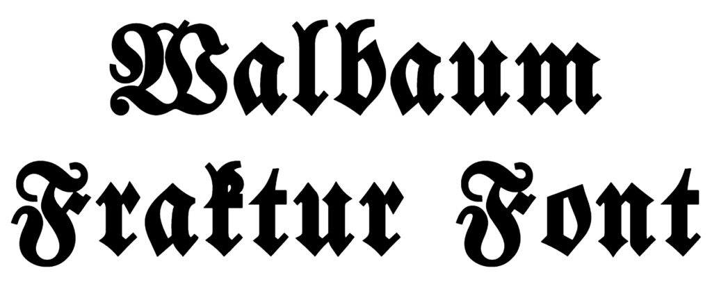 Walbaum Fraktur Font Download