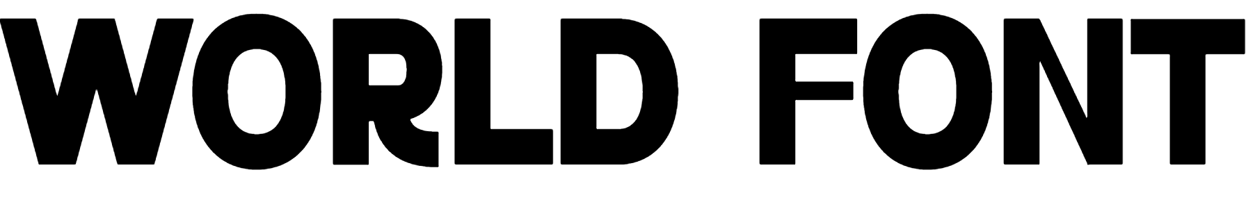 World Font Download