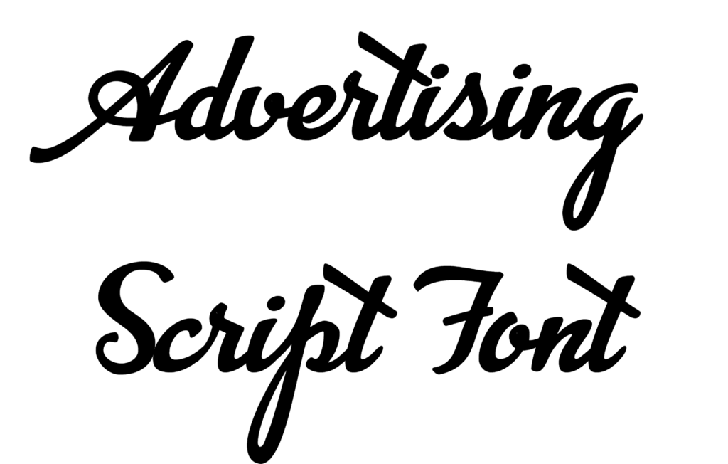 Advertising Script Font Download
