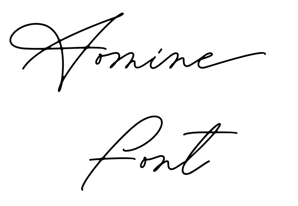 Aomine Font Download