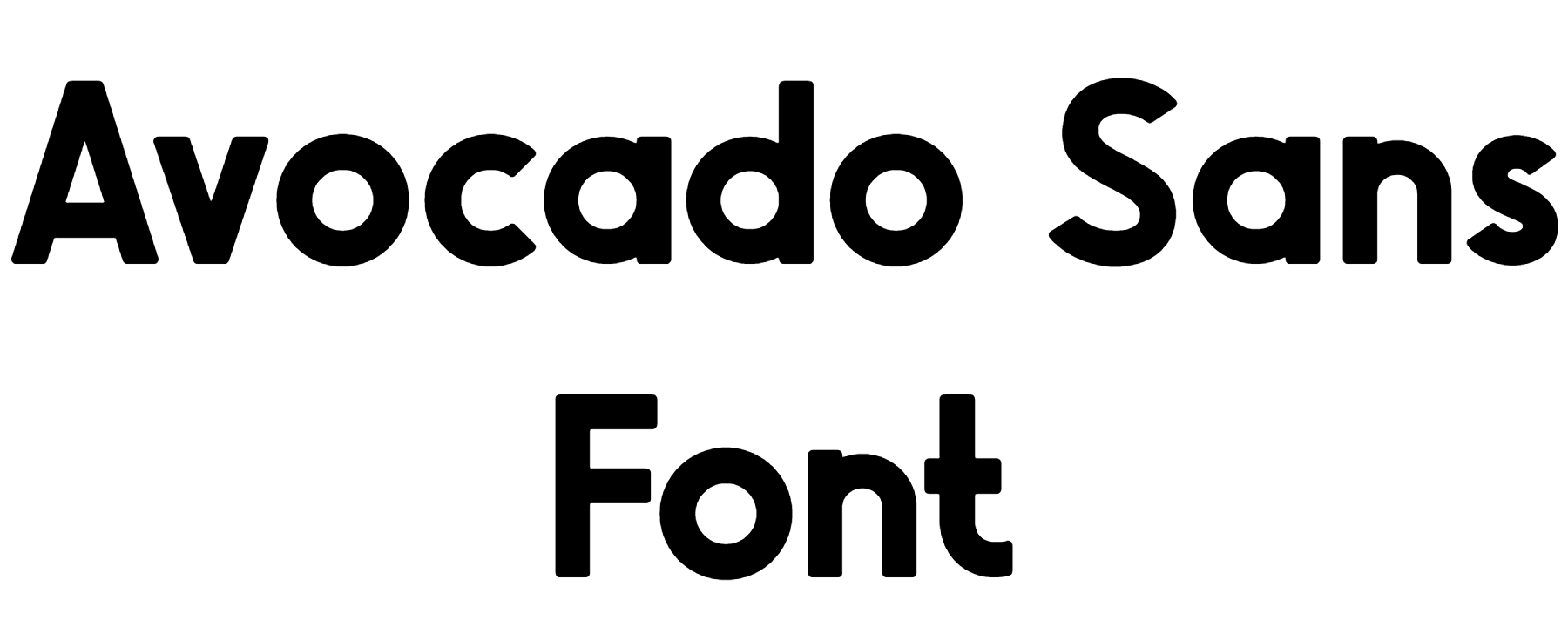 Avocado Sans Font Download