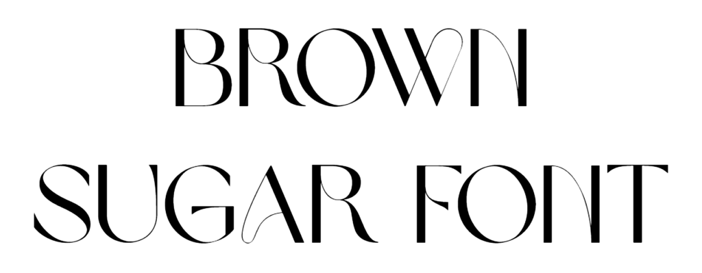 Brown Sugar Font Download, Brown Sugar Bold,