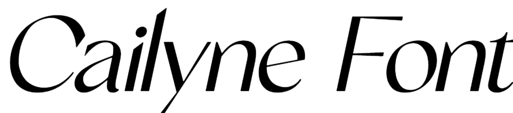 Cailyne Font Download