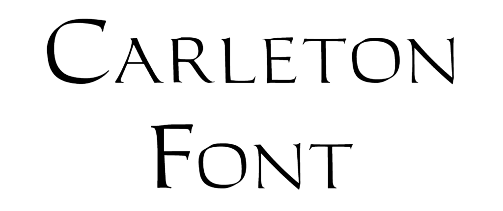 Carleton Font Download