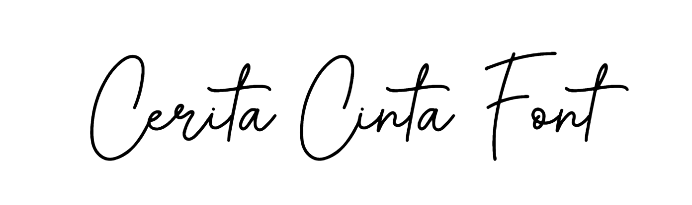 Cerita Cinta Font Download