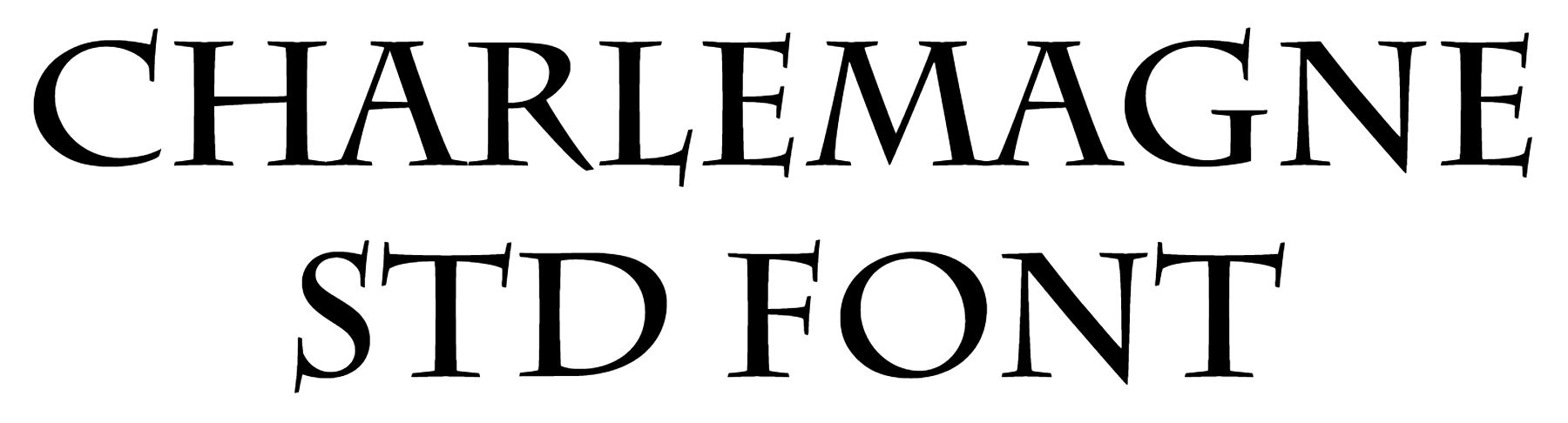 Charlemagne Std Font Download, , Charle magne, Charlemagne sans, Charlemagne Bold