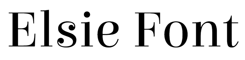 Elsie Font Download