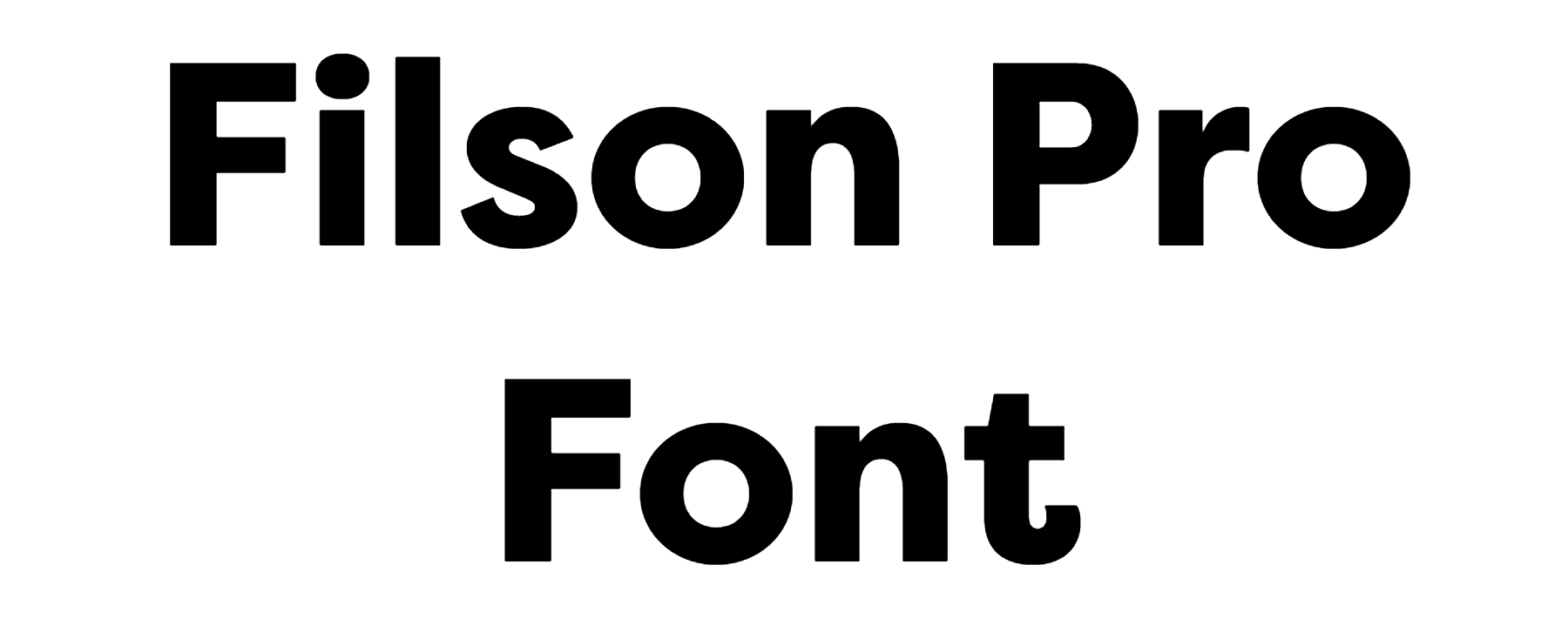 Filson Pro Font Download, Free Font