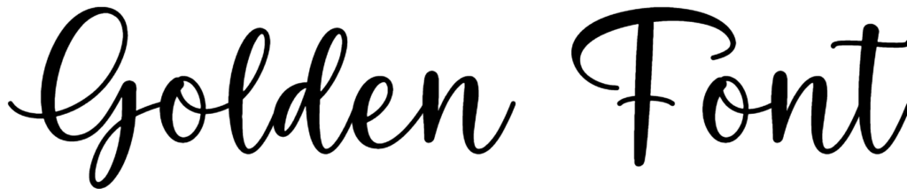 Golden Font Download