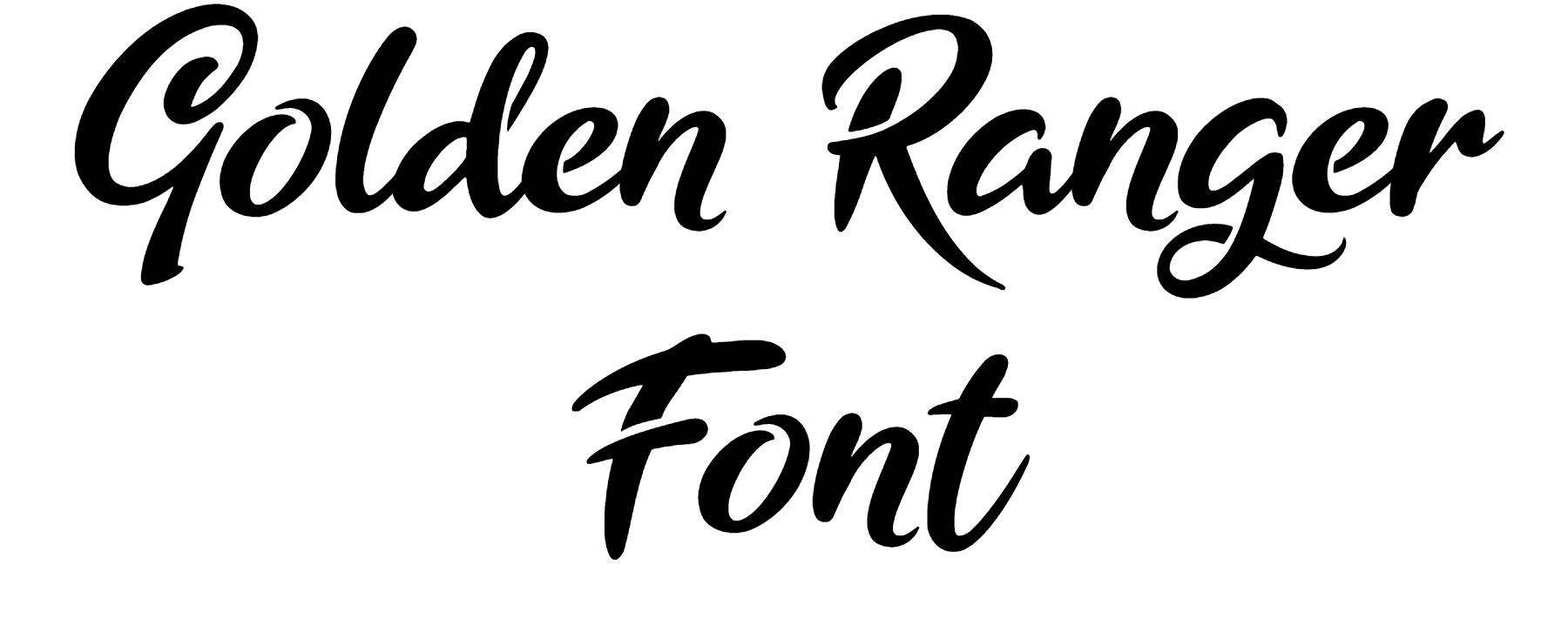 Golden Ranger Font Download