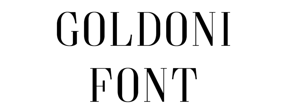 Goldoni Font Download