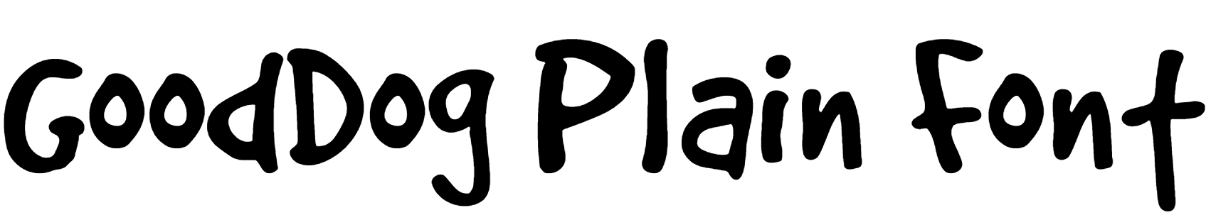 GoodDog Plain Font Download