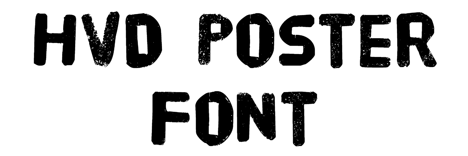 HVD Poster Font Download