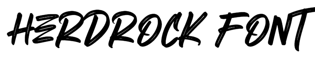 Herdrock Font Download