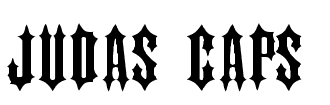 Judas Caps Font Download