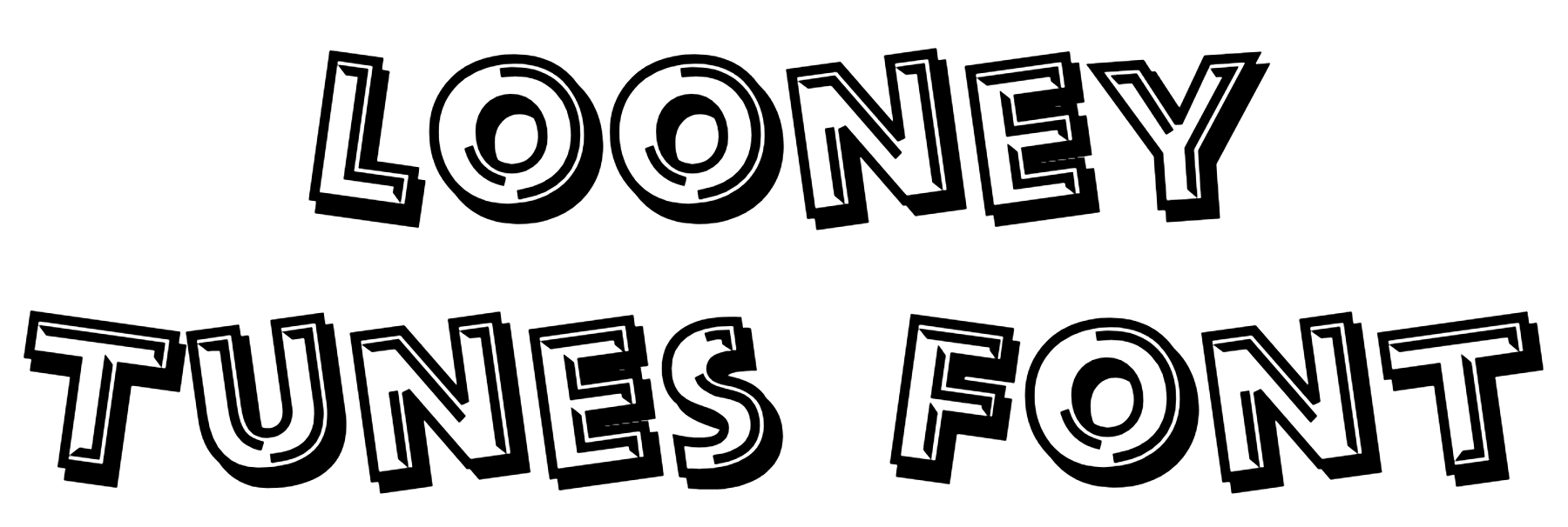 Looney Tunes Font Download