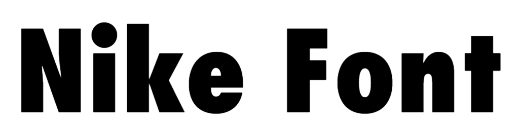 Nike Font Download, Nike logo Font, Vintage nike
