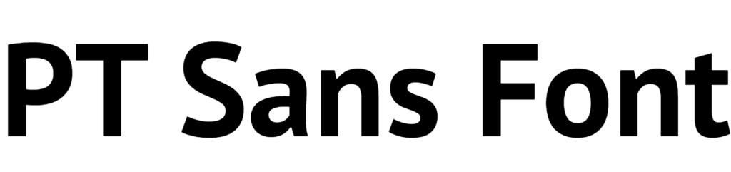 PT Sans Font Download