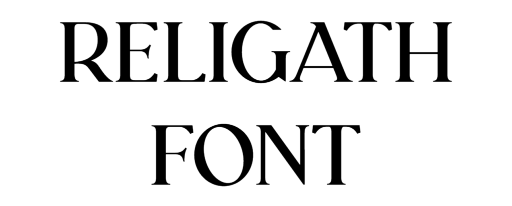 RELIGATH Font Download, Canva sans