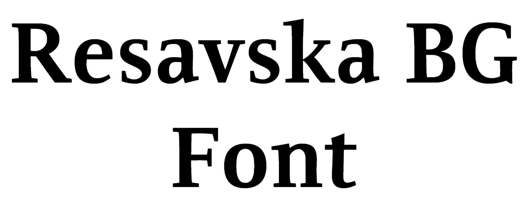 Resavska BG Font Download, #Resavska BG Sans, #Resavska Sans ITC Std Black