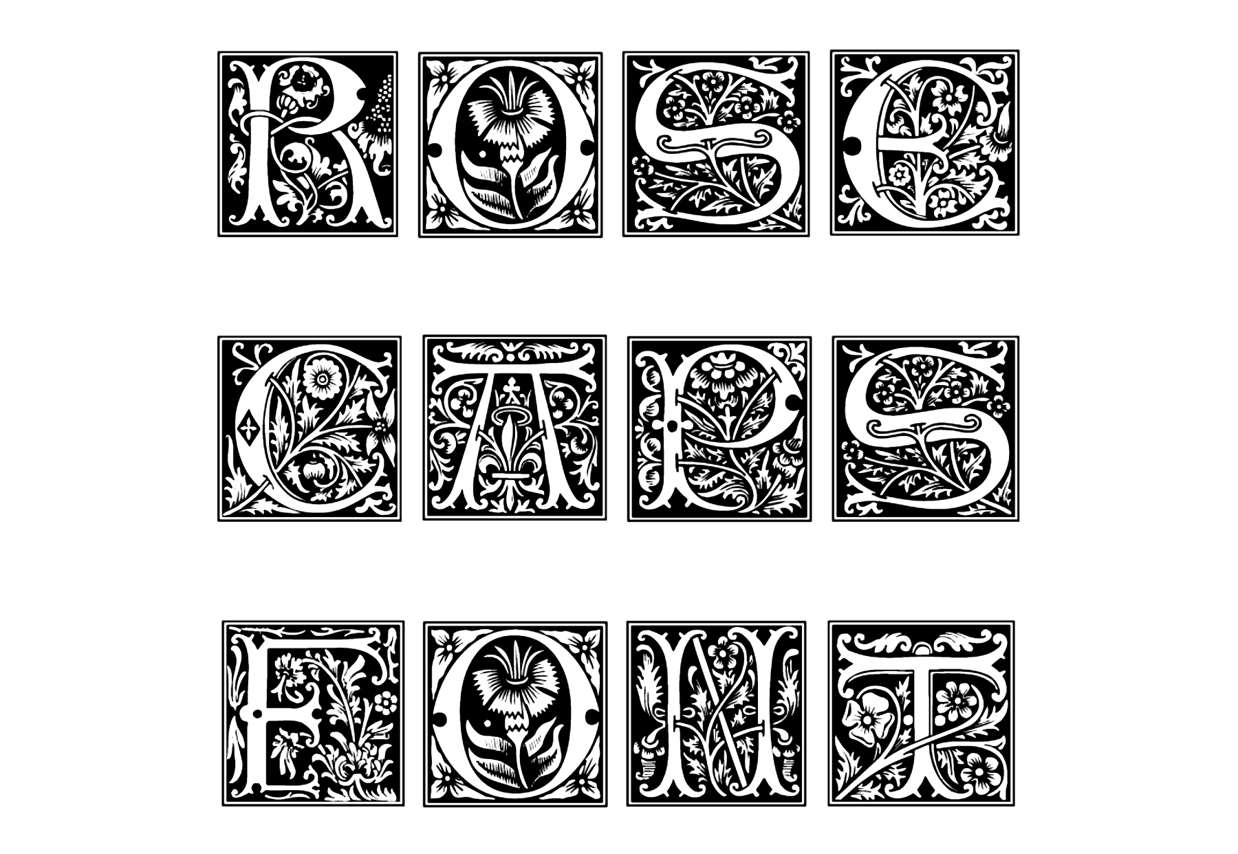 Rose Caps Font Download