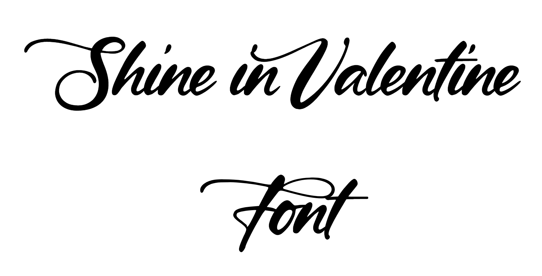 Shine in Valentine Font Download