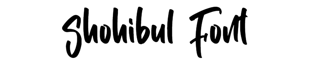 Shohibul Font Download