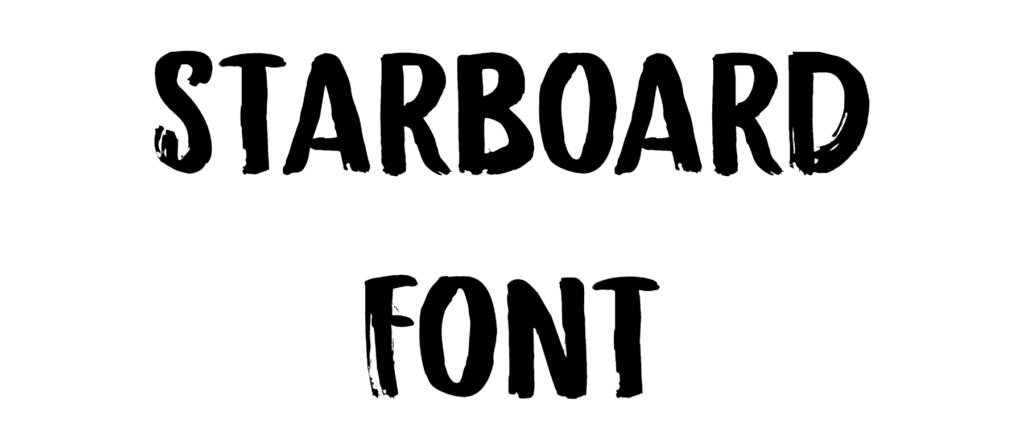 Starboard Font Download