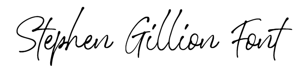 Stephen Gillion Font Download