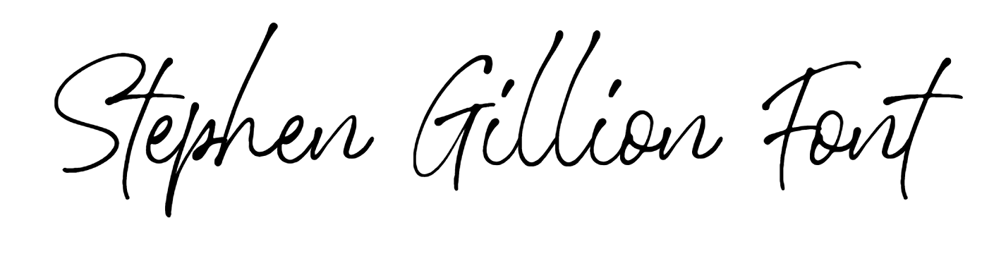 Stephen Gillion Font Download
