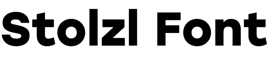 Stolzl Font Download