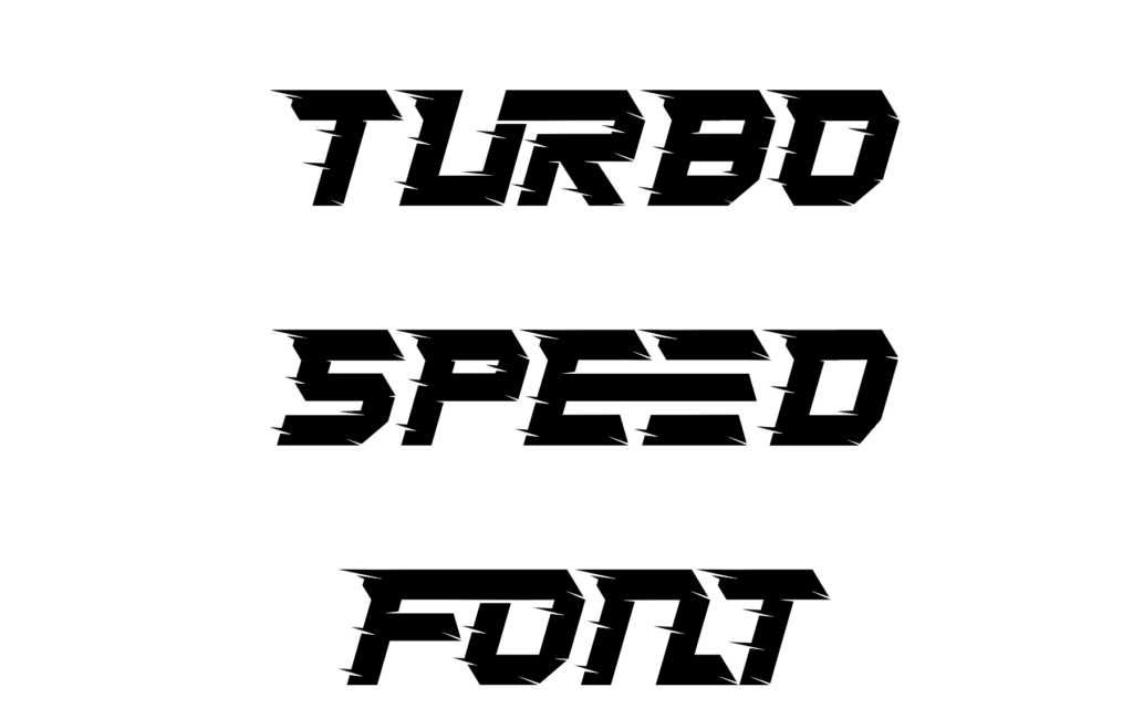 Turbo Speed Font Download
