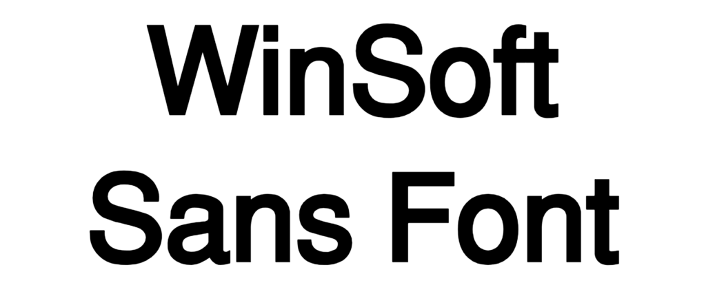 WinSoft Sans Font Download