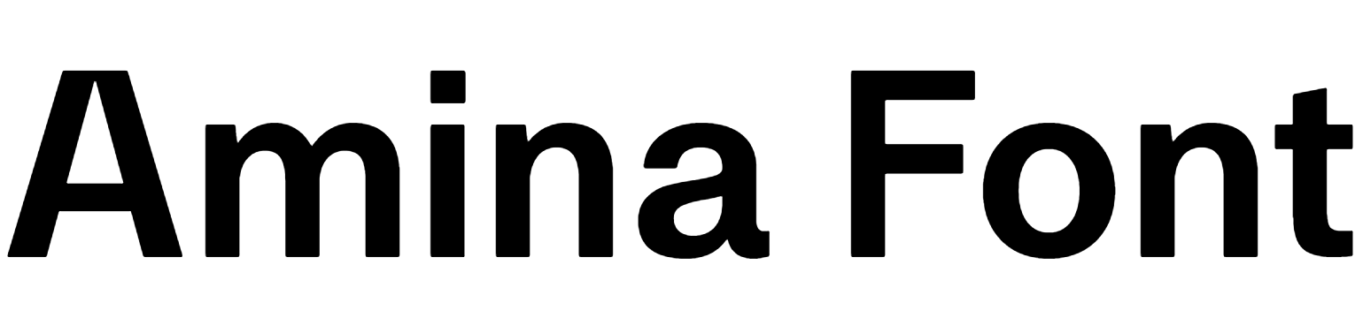 Amina Font Download