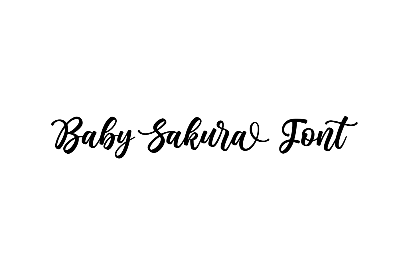 Baby Sakura Font Download