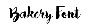 Bakery Brush Font Download