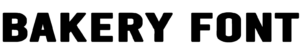 Bakery Font Download