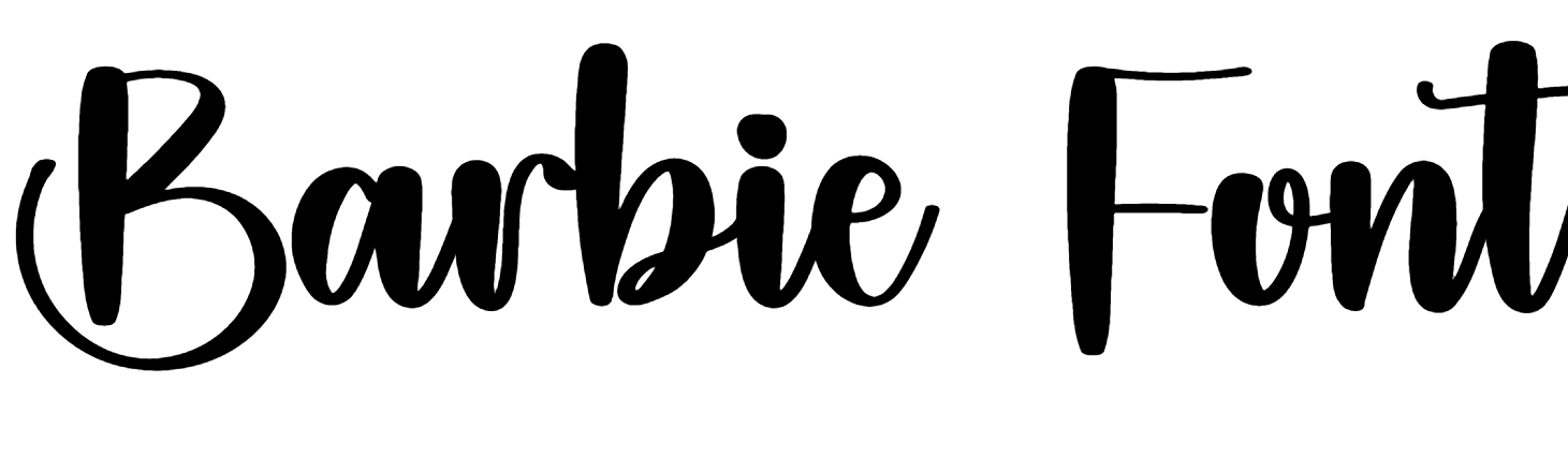 Barbie Font Download