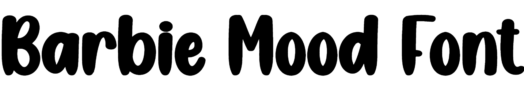 Barbie Mood Font Download