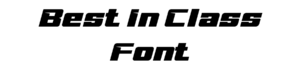 Best In Class Font Download