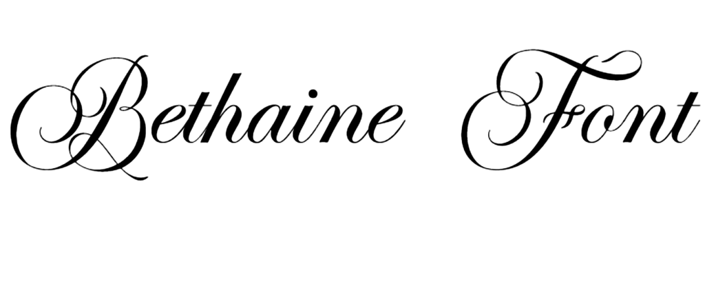 Bethaine Font Download
