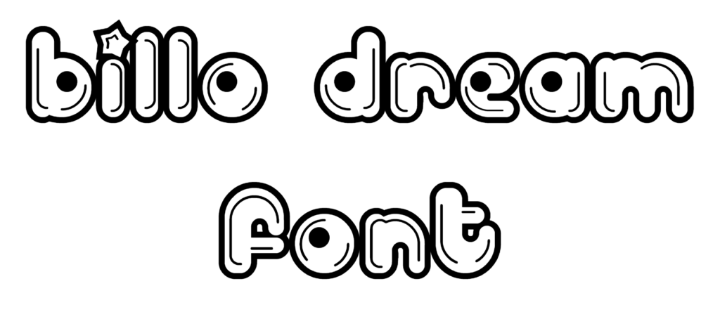 Billo Dream Font Download