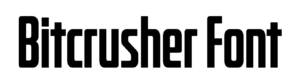 Bitcrusher Font Download