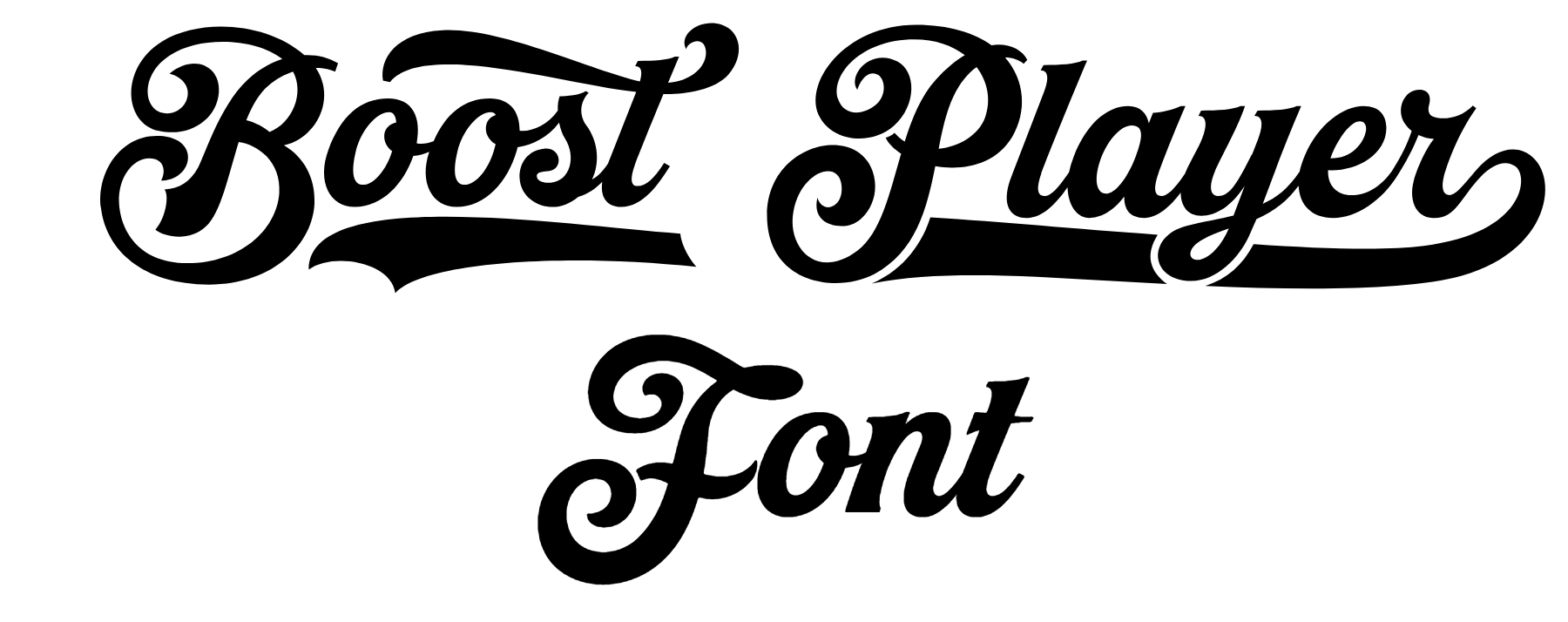 Boost Player Font Download