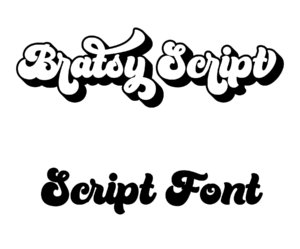 Bratsy Script Font Download