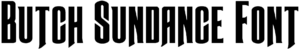 Butch Sundance Font Download