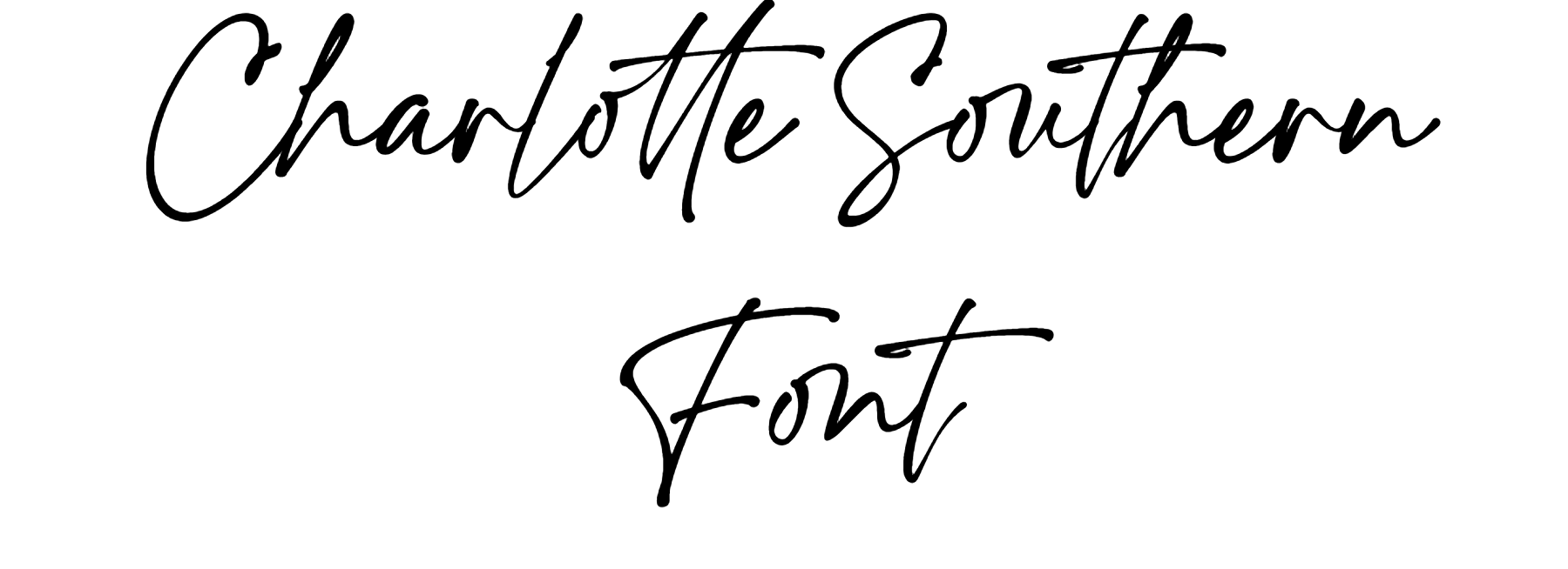 Charlotte Southern Font Download